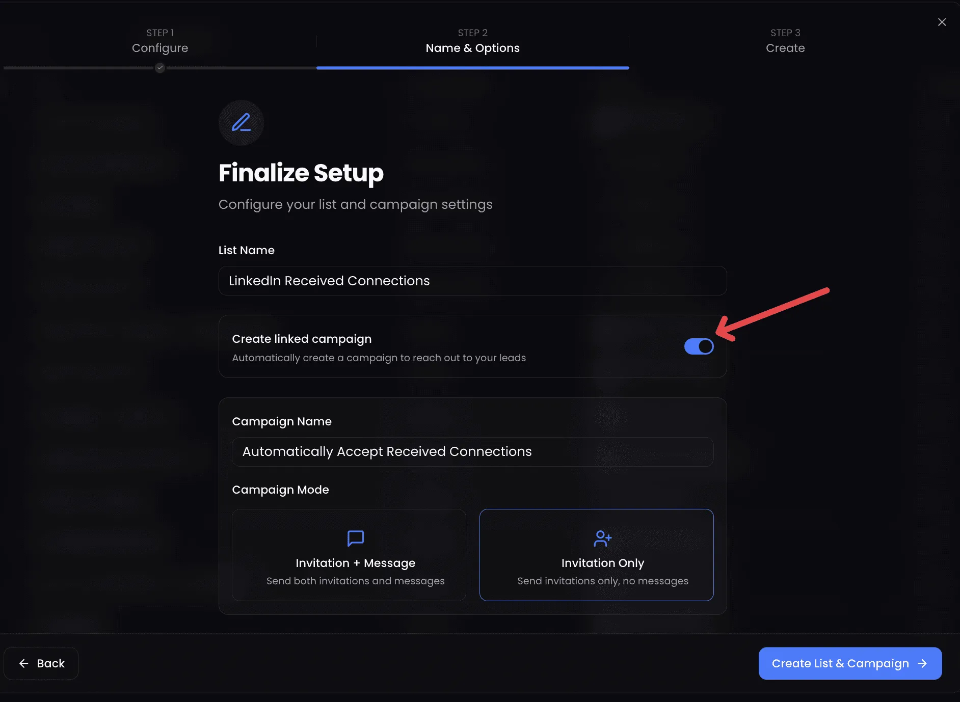 SmartList setup completed in ReactIn