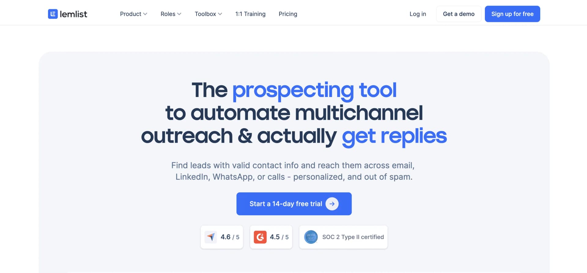 Lemlist multichannel outreach tool with LinkedIn