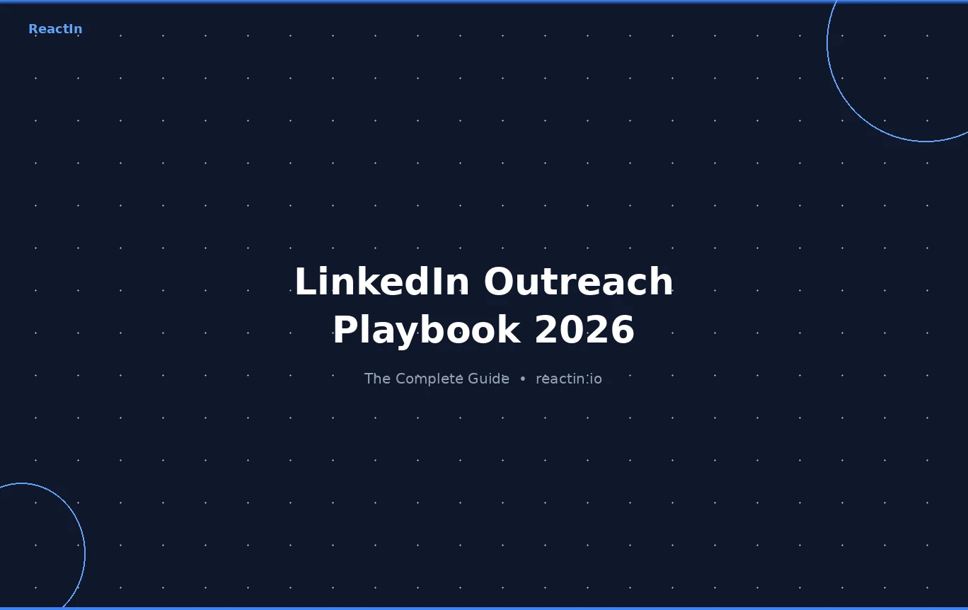 LinkedIn Outreach Playbook 2026: From Warmup to Closed Deals